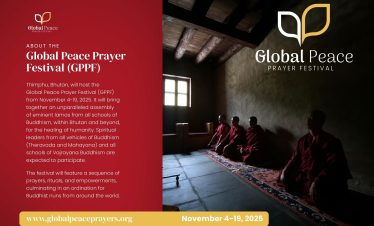 Bhutan to Host Unprecedented Global Peace Prayer Festival in November 2025